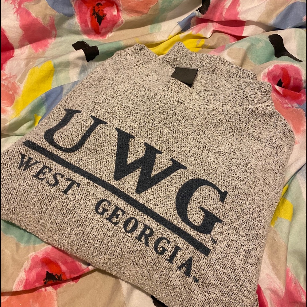 SUPER soft mock neck sweatshirt!